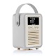 View Quest Retro Mini DAB, DAB+ & FM Radio, Bluetooth Speaker & Alarm